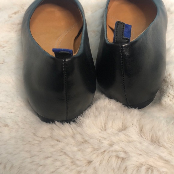 Size 5 iconic dr. Liza black leather flats. - Picture 12 of 12